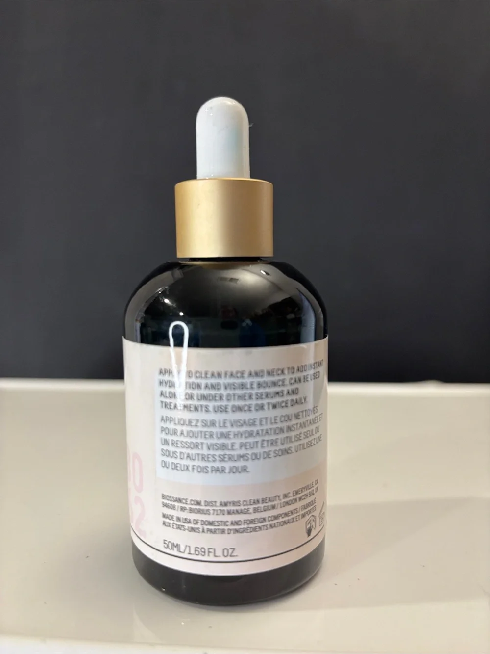Biossance Squalane + Copper Peptide Rapid Plumping Serum